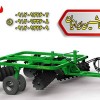 دیسک کشاورزی مهرگان ماشین