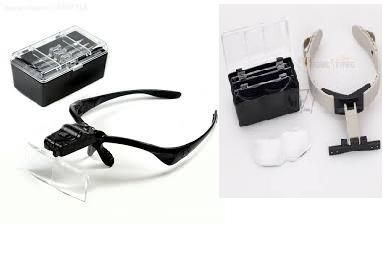 فروش انواع ذره بین چراغ دار دورسری و عینکی(لوپ)