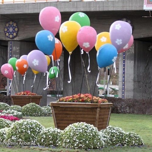تولید گلدان های مدرن و کلاسیک فایبرگلاس زرین کار