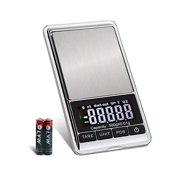 ترازو جیبی 500 گرمی با دقت 0.01