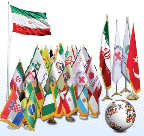 چاپ پرچم رومیزی،پرچم تشریفات و اهتزاز 88301683-021